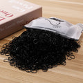 1000/2000pcs Kids Colourful Elastic Hair Ties & Ponytail Bands Kids Hair Ties Nixie 5-black 1000PCS