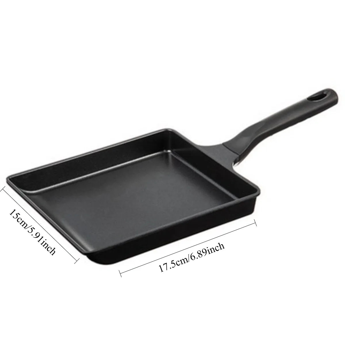 Japanese Tamagoyaki Square Non-Stick Egg Pan | Maifan Stone