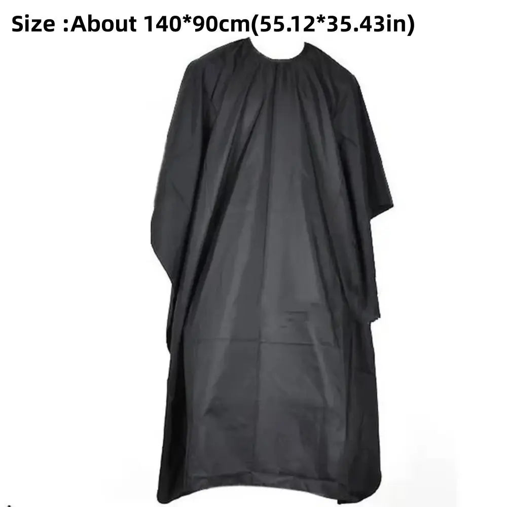 Black Professional Hairdressing Cape – Waterproof Barber Cutting Gown Hairdressing Cape Nixie