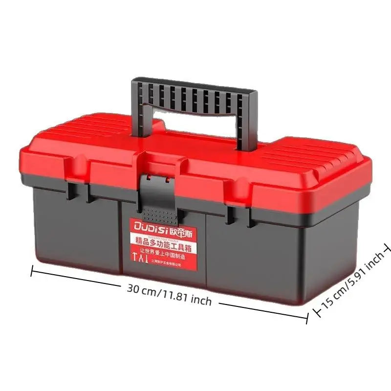 13-Inch Portable Tool Storage Box with Handle – ABS Plastic Tool Storage Box Nixie