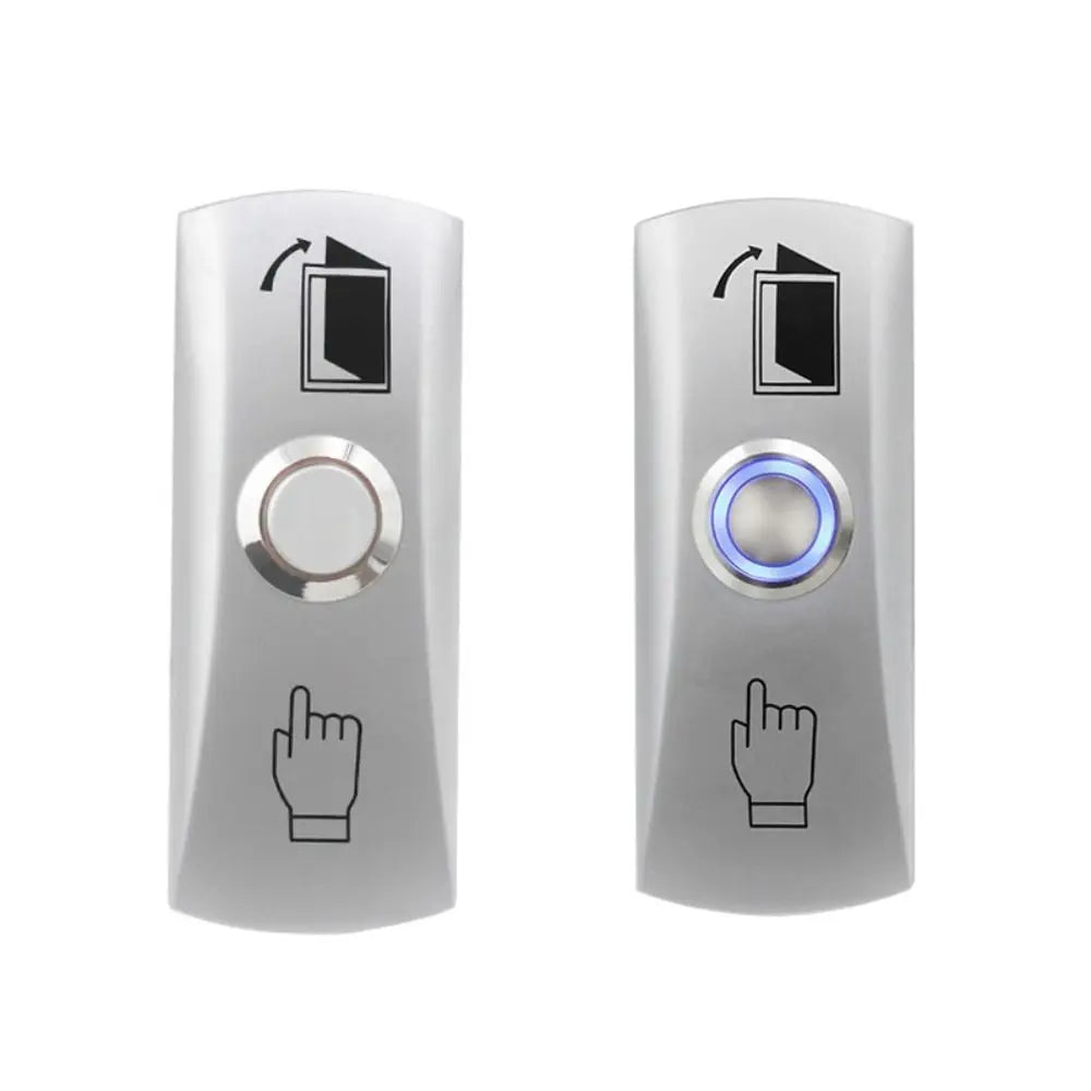 Waterproof Zinc Alloy Push to Exit Button DC 12V Access Control Access Control Button Nixie