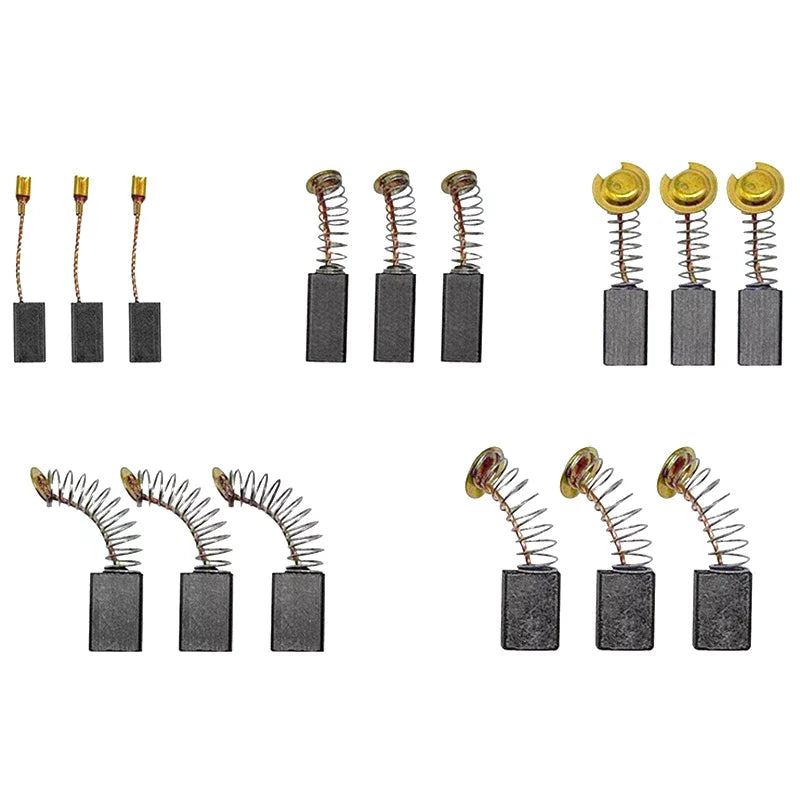 50-Piece Carbon Brush Replacement Kit – Drills, Grinders & More Power Tool Parts Nixie
