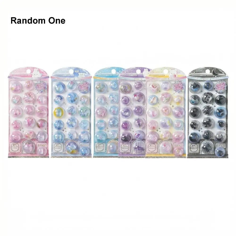 3D Liquid Motion Capsule Stickers – Swaying Cartoon Notebook Decor Decorative Stickers Nixie