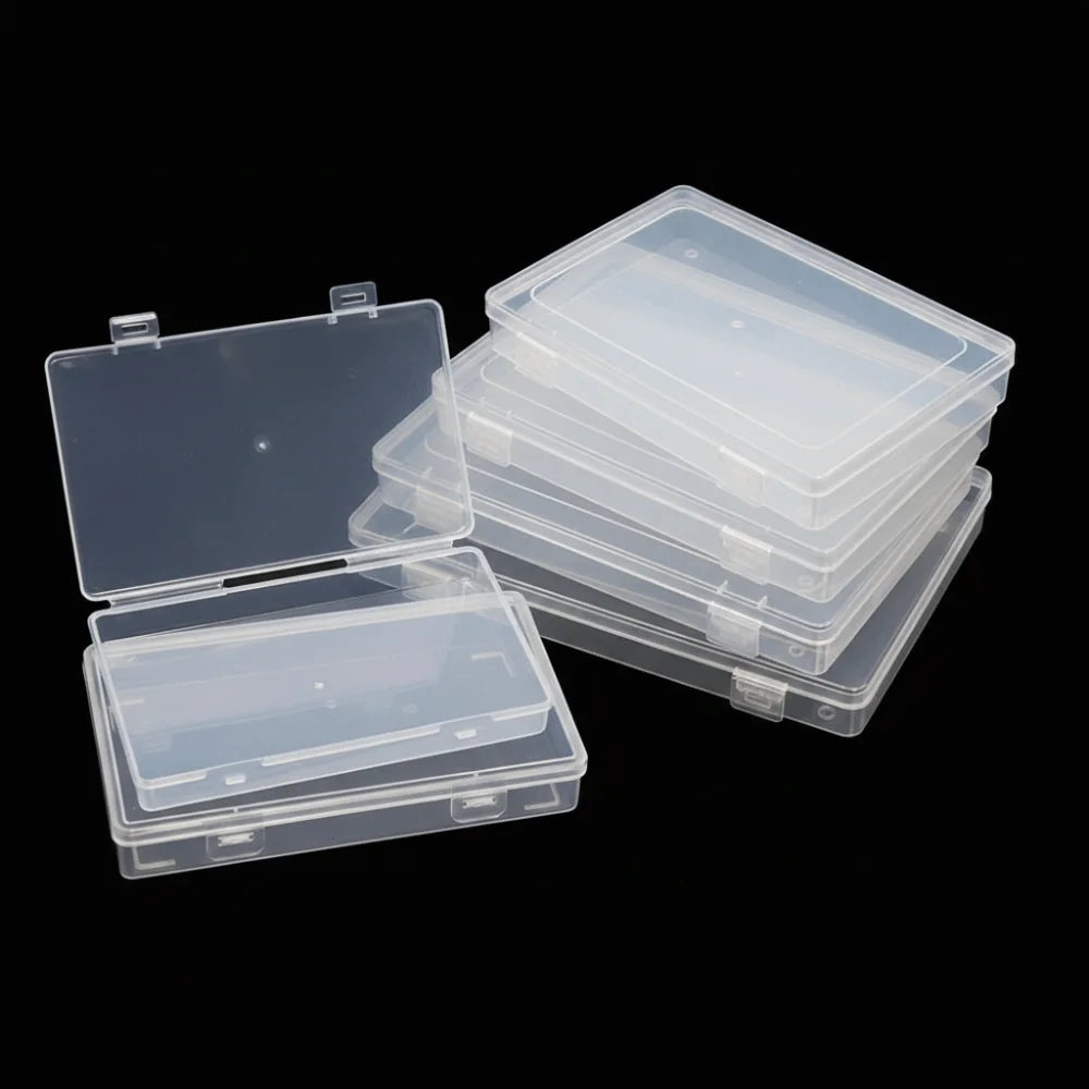 Transparent Desktop Storage Box | Dustproof PP Organizer Desktop Storage Organizer Nixie