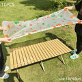 10-Pack Disposable Plastic Tablecloths – Waterproof & Oil-Proof Disposable Tablecloth Nixie A2