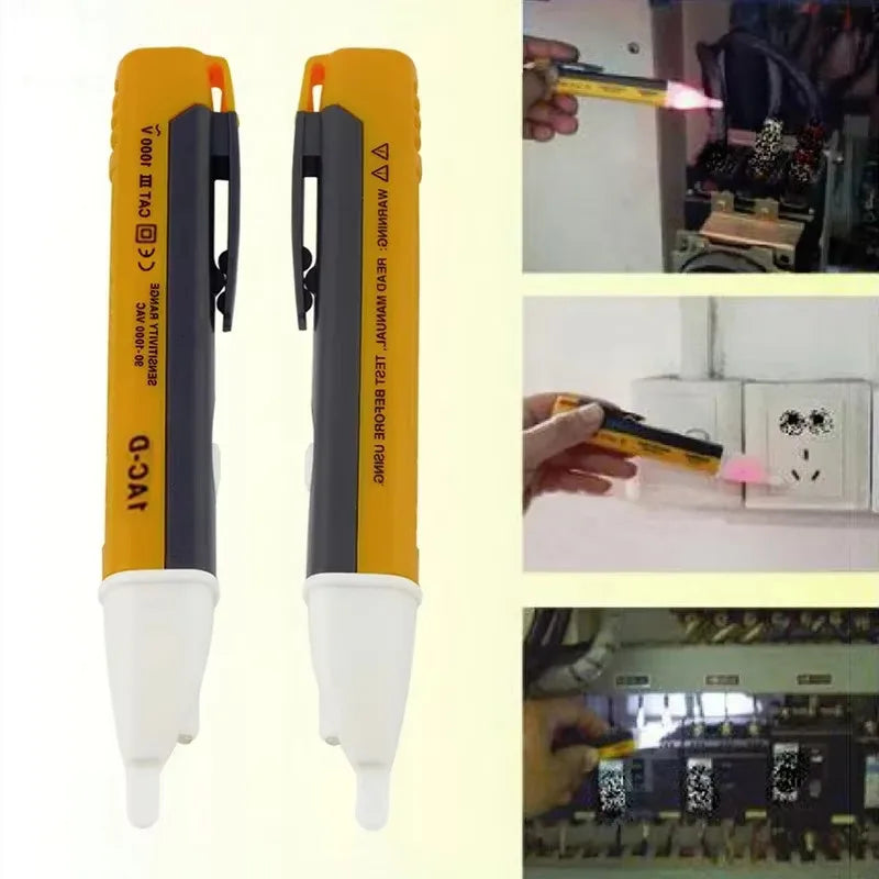 Non-Contact Voltage Tester Pen 90-1000V AC LED Indicator Voltage Tester Pen Nixie