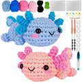 Cute Animal Crochet Kit for Beginners – DIY Wool Yarn Craft Set Crochet Starter Kit Nixie Style 2