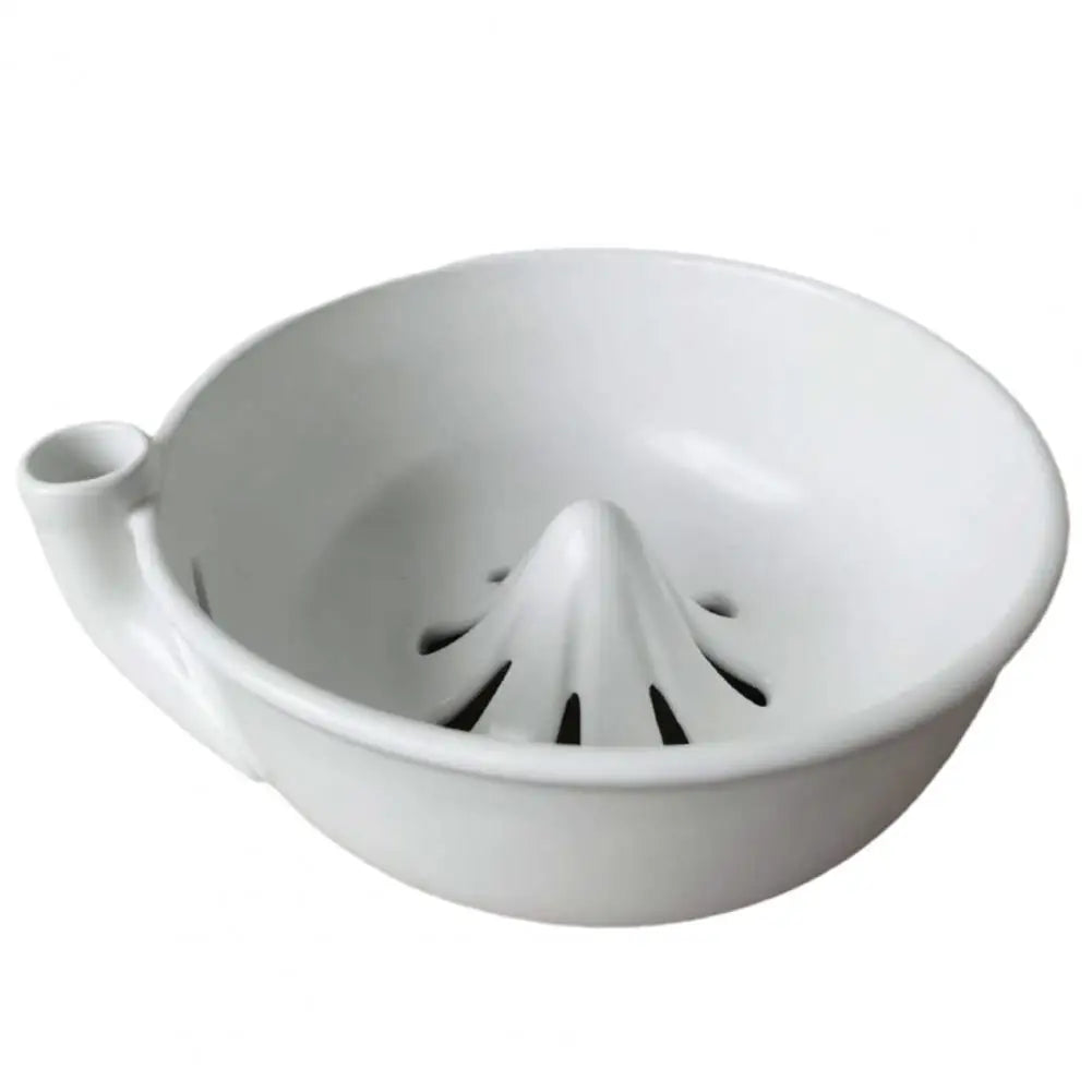 Ceramic Self-Spinning Berry Washing Bowl | 360° Vortex Drain