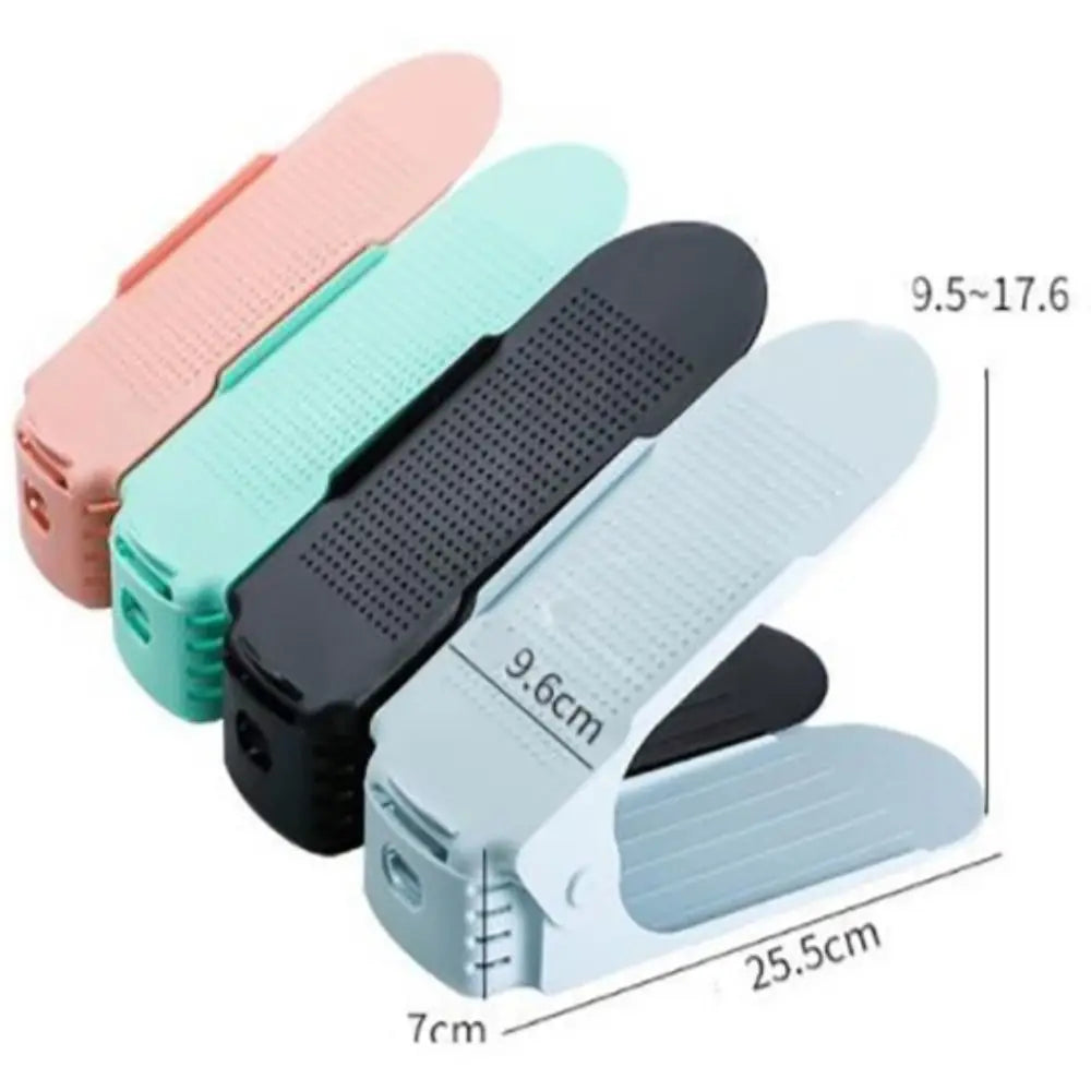 Adjustable Double Layer Shoe Rack – Space-Saving Stand