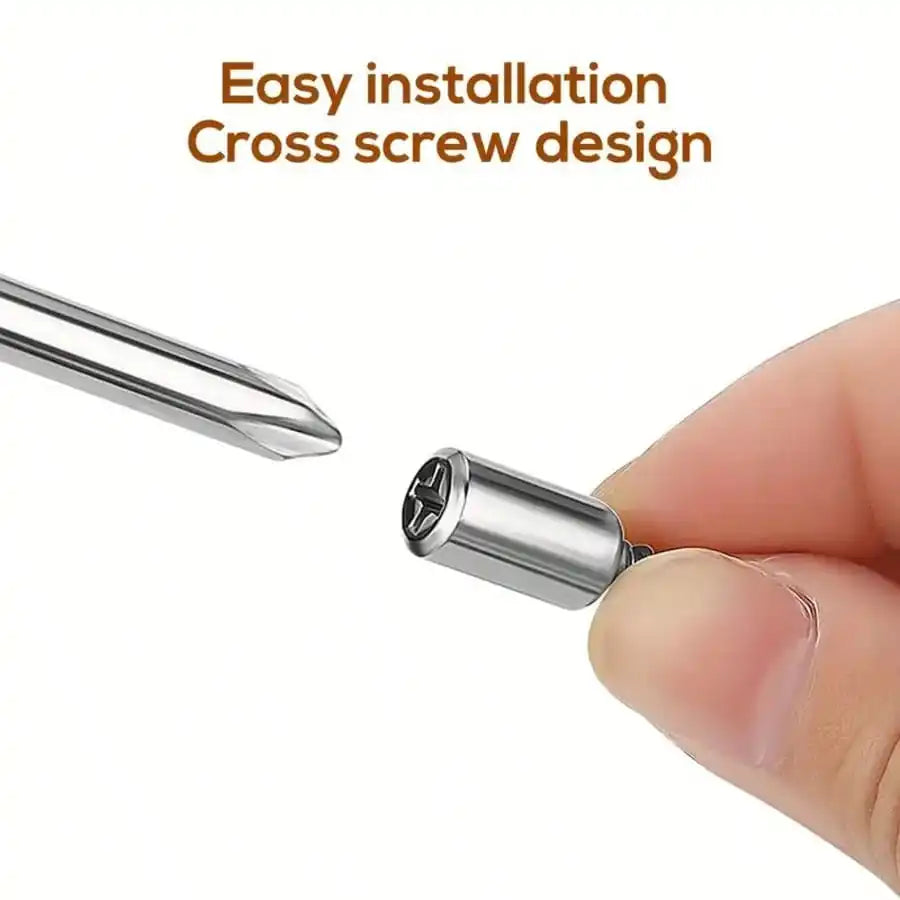 30/60Pcs Self-Tapping Furniture Screws with Anti-Slip Rubber Sleeve Furniture Screws Nixie