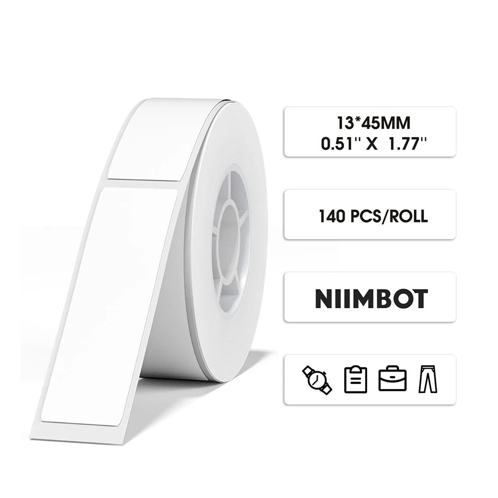 NiiMbot D110 Thermal Label Rolls for D11 D101 – 3/5/10 Pack