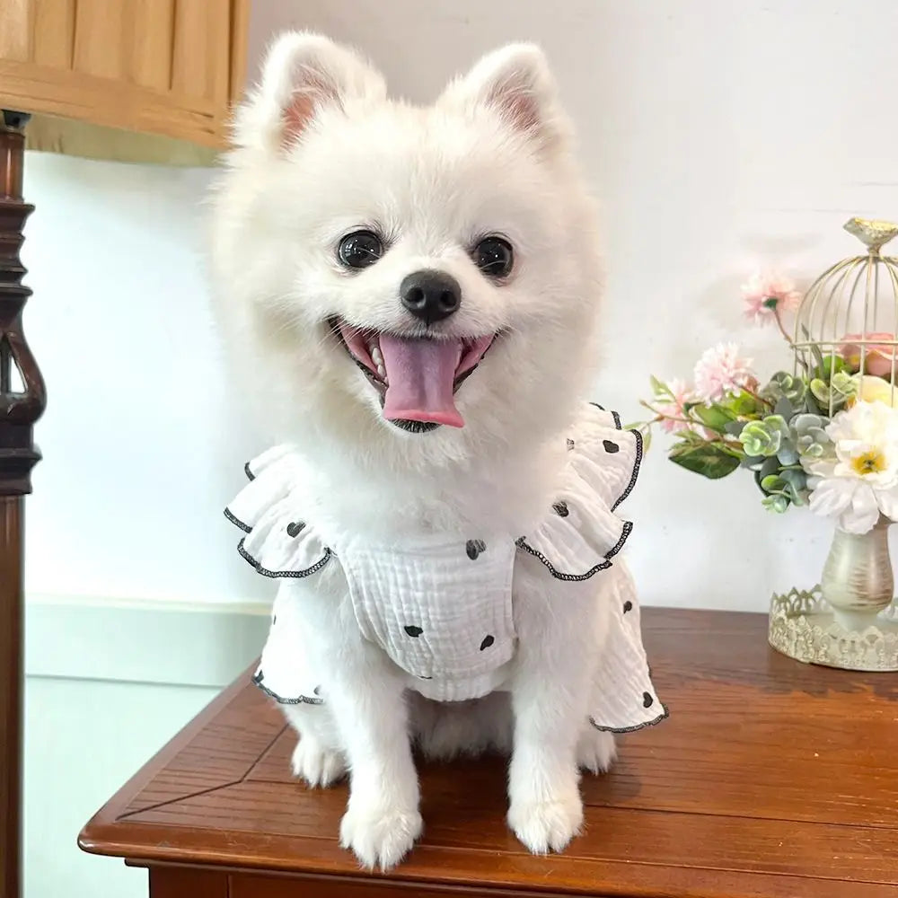 Cute Printed Summer Dog Princess Dress – Cotton Pet Skirt Pet Dog Dress Nixie