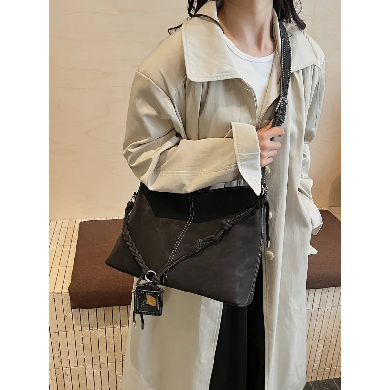 Vintage Large Capacity Crossbody Shoulder Bag | Nixie BB-806 Crossbody Shoulder Bag Nixie
