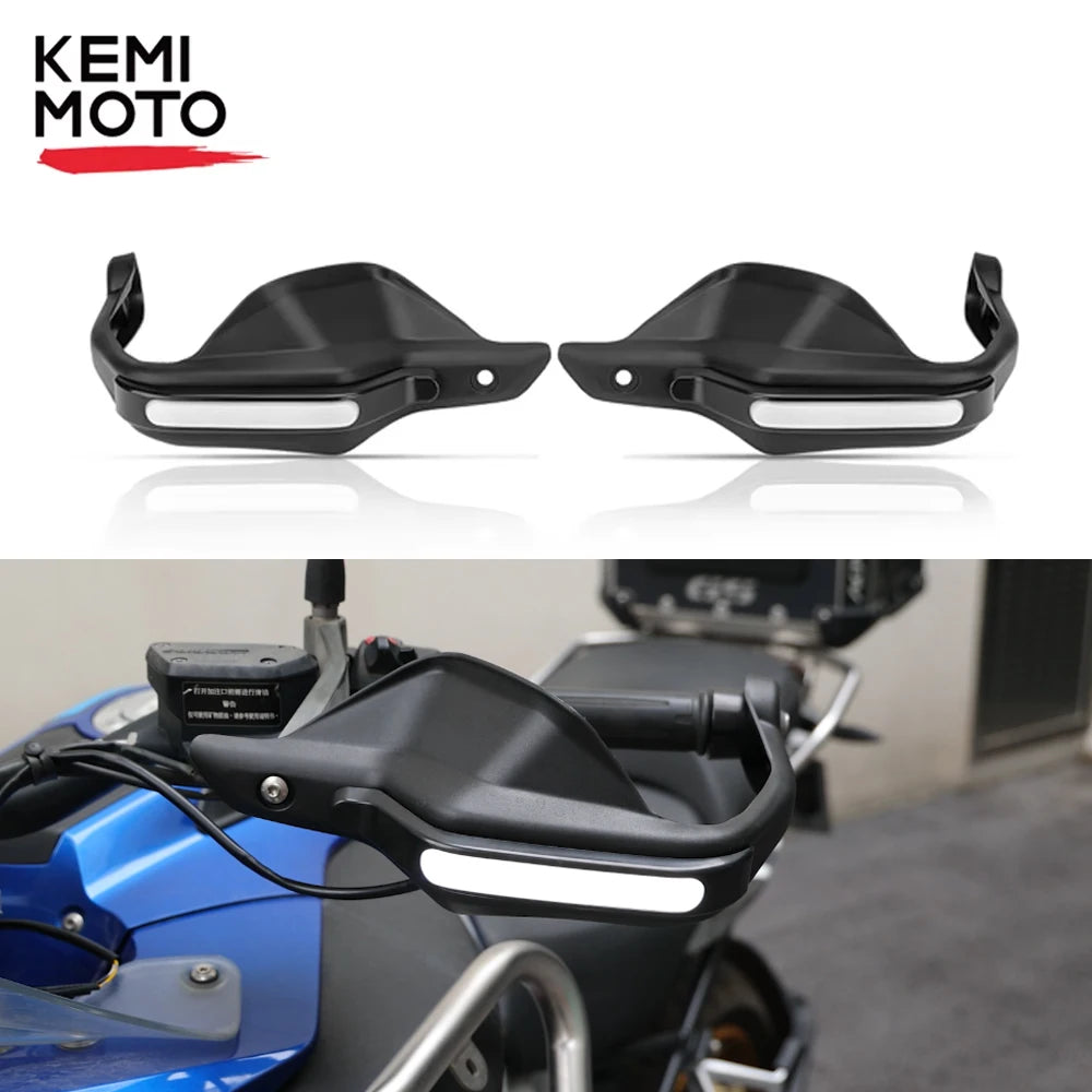 KEMIMOTO BMW R1200GS R1250GS F850GS Handguards LED Turn Signals Motorcycle Handguards Nixie