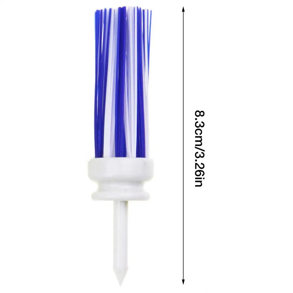 Low Resistance Brush Golf Tees – 3 Sizes, ABS & Nylon