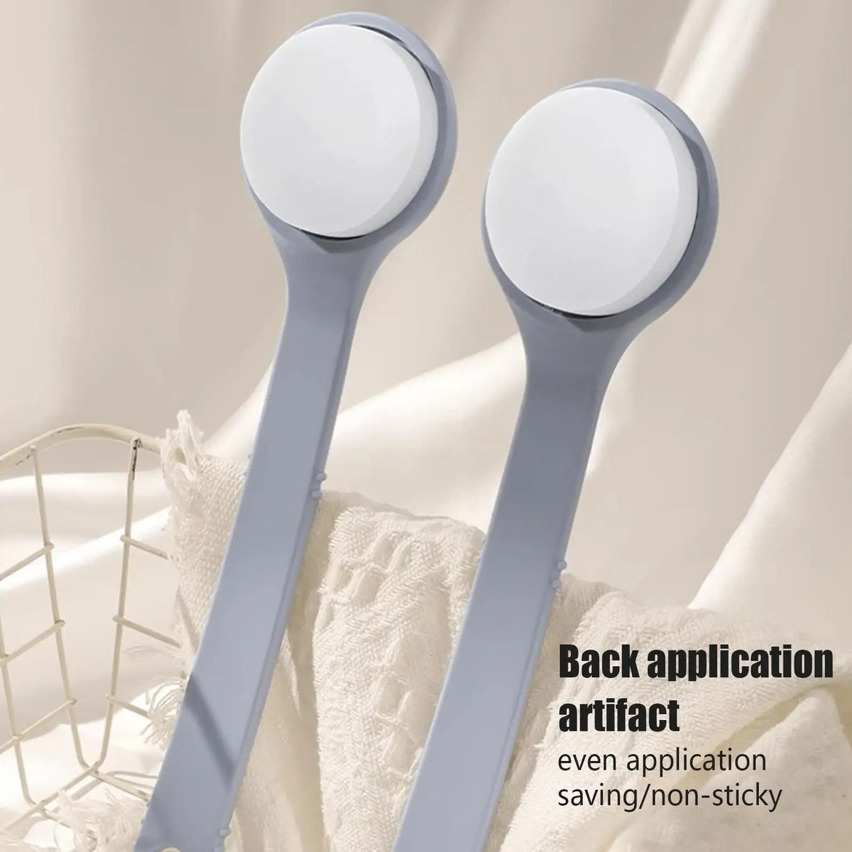 Back Lotion Applicator – Anti-Slip Grip & Extended Handle