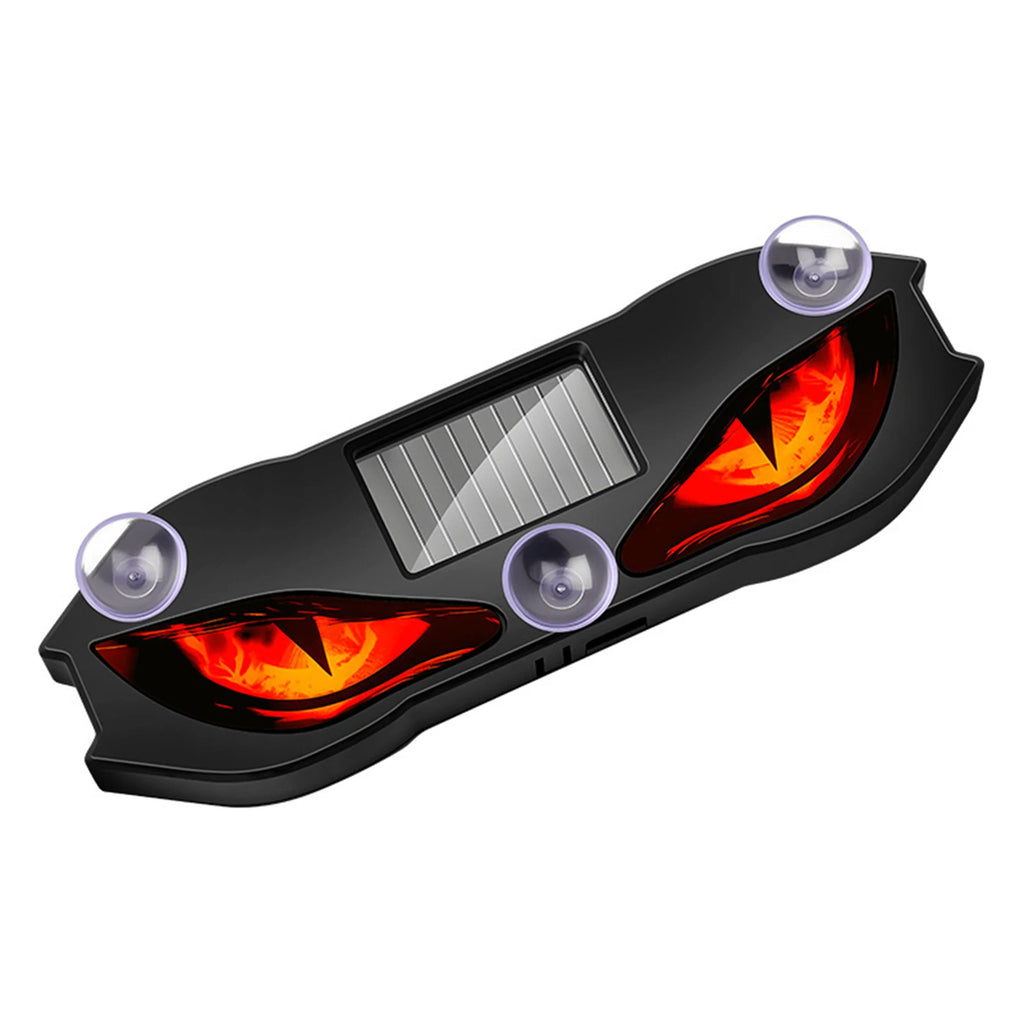 2PCS Solar LED Car Window Light – Dynamic Ambient Eye Lamp Car Ambient Light Nixie