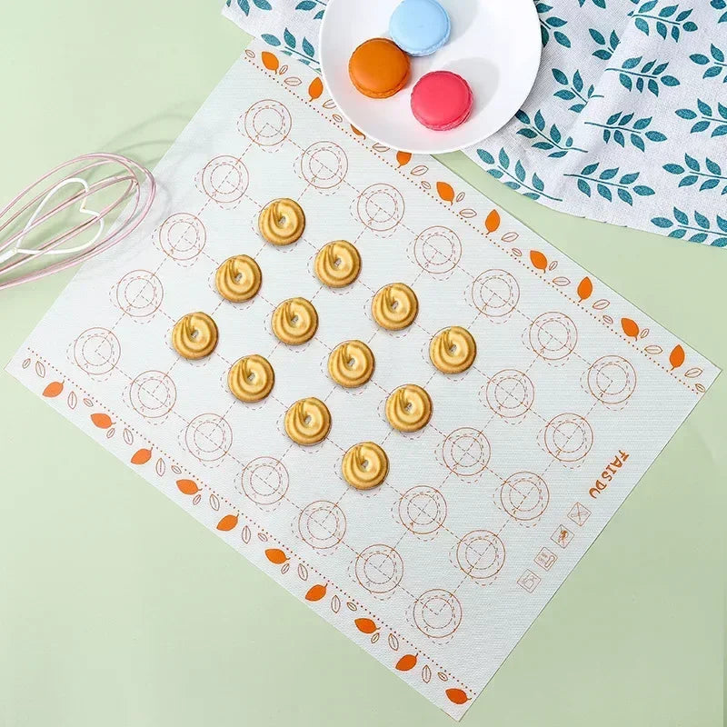 Silicone Non-Stick Baking Mat for Macaron, Fondant & Dough Silicone Baking Mat Nixie