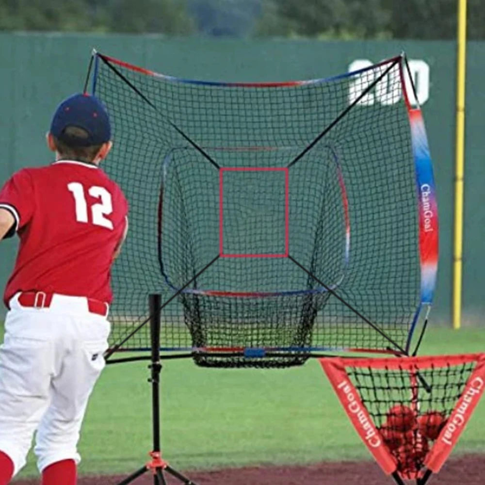 Adjustable Strike Zone Baseball Softball Pitching Target Net Baseball Pitching Net Nixie