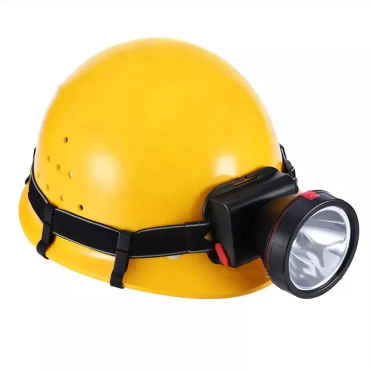 10-Pack Hard Hat Headlamp Clips | Non-Slip ABS Hook Set