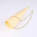 Ice Cream Cone Flower Box – Plastic Bouquet Wrapping Cone Cone Flower Box Nixie Yellow