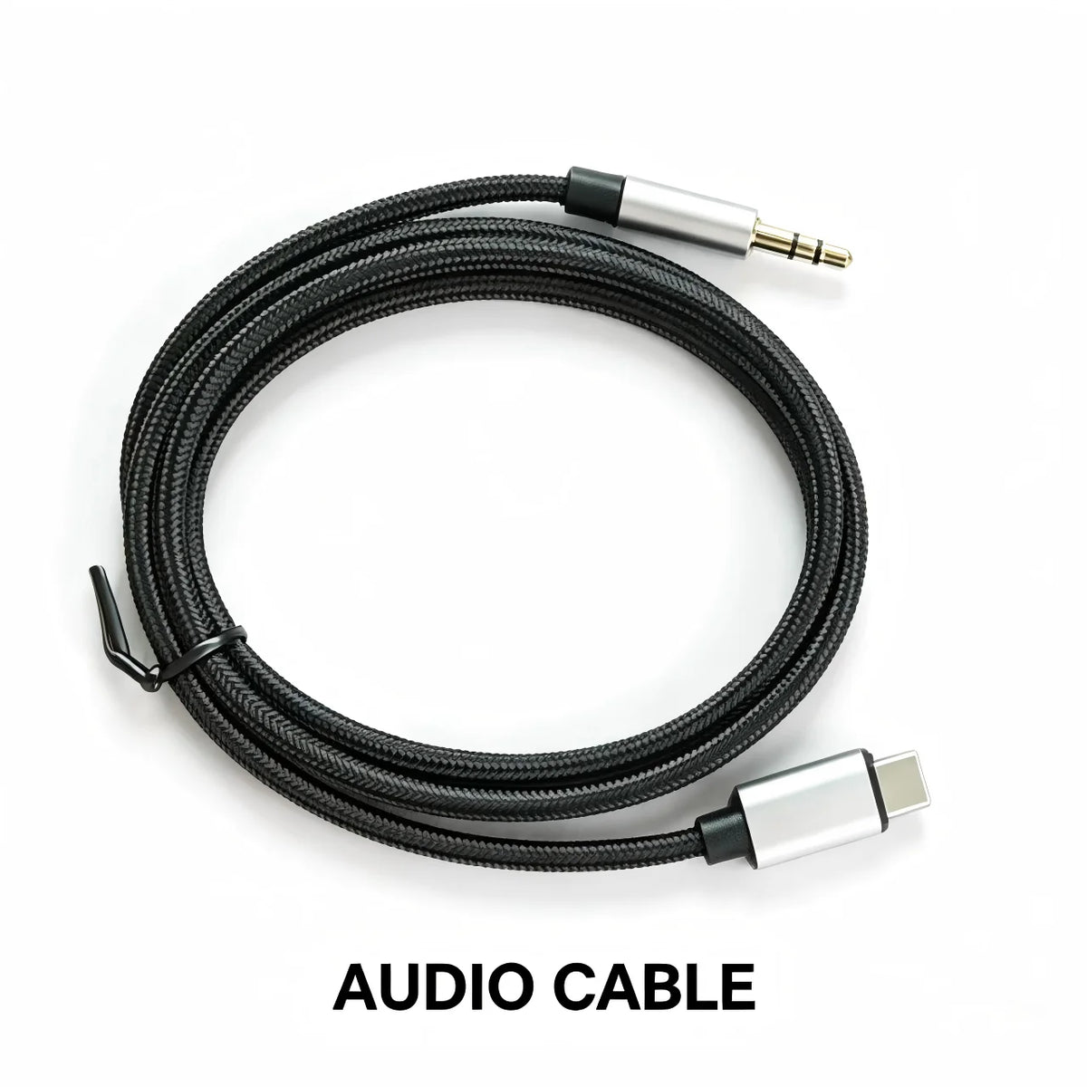 USB-C to 3.5mm AUX Audio Cable Adapter – Universal Type-C Audio Cable Adapter Nixie black 3m