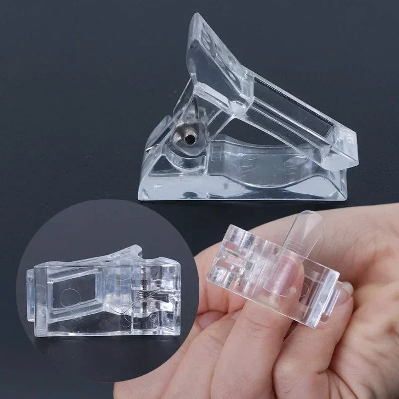5-Piece Gel Nail Extension Clips | Quick Building Manicure Clamps Nail Extension Clips Nixie