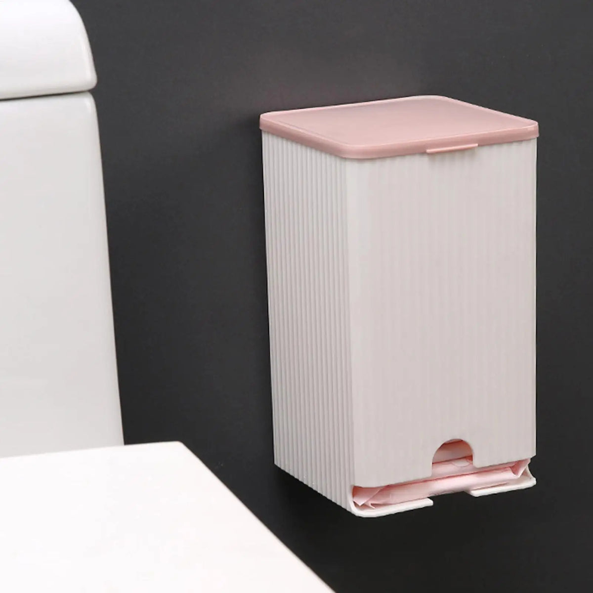 Wall Mounted Bathroom Organizer – Sanitary Napkin Storage Box Bathroom Wall Organizer Nixie