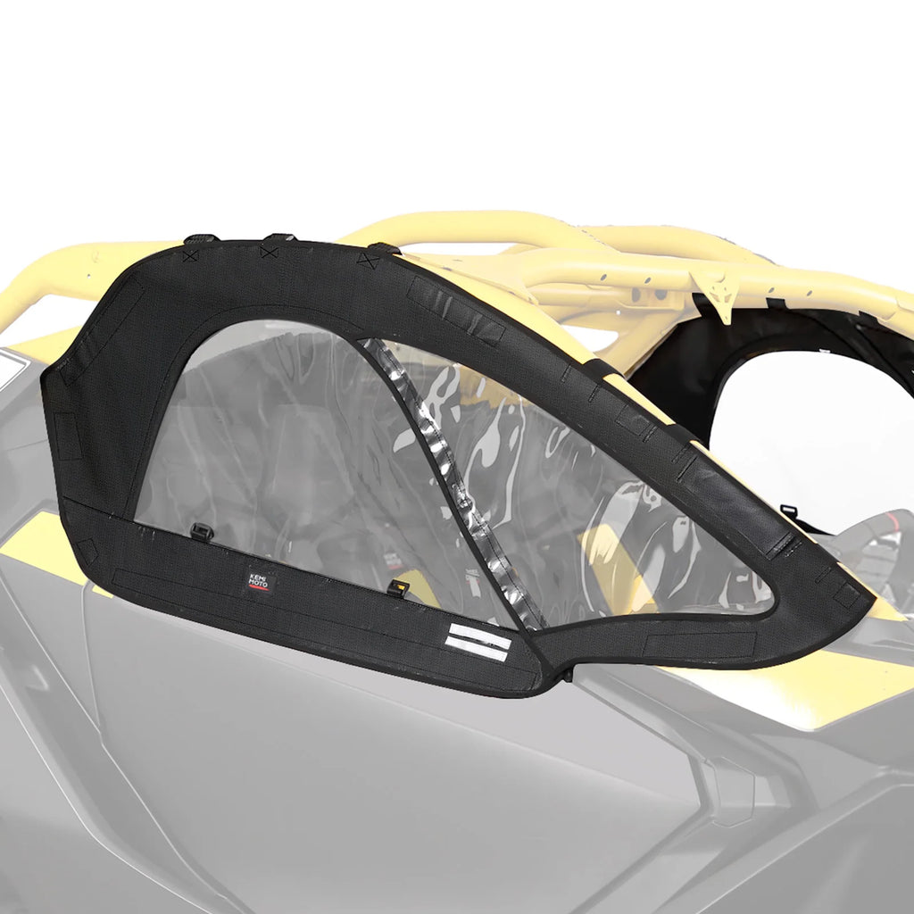 Soft Upper Door Kit for Can-Am Maverick R 2024–2025 | TPU Mesh UTV Soft Door Kit Nixie Default Title