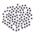 100 Pcs Plastic Doll Eyes – 14 Sizes for DIY Crafts & Plush DIY Craft Eyes Nixie 9mm