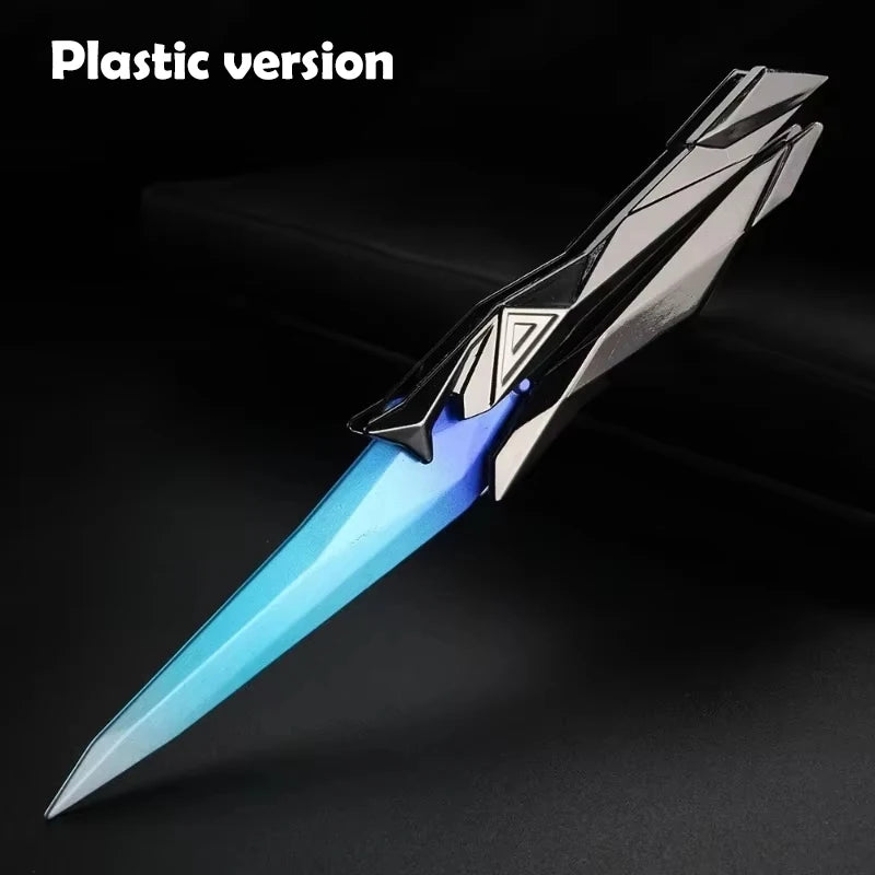 Foldable Butterfly Knife Replica – 3D Engraved Cosplay Prop Cosplay Prop Knife Nixie A-Blue