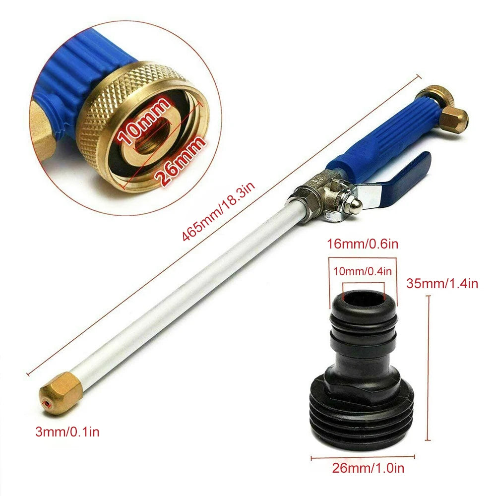High Pressure Water Sprayer Wand – Car Wash & Garden Garden Hose Sprayer Nixie