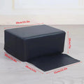 Kids Barber Booster Seat PU Leather Children's Haircut Cushion Kids Barber Booster Seat Nixie Black