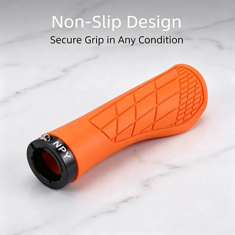 Ergonomic Lock-On MTB Bicycle Handlebar Grips | Non-Slip Bike Handlebar Grips Nixie