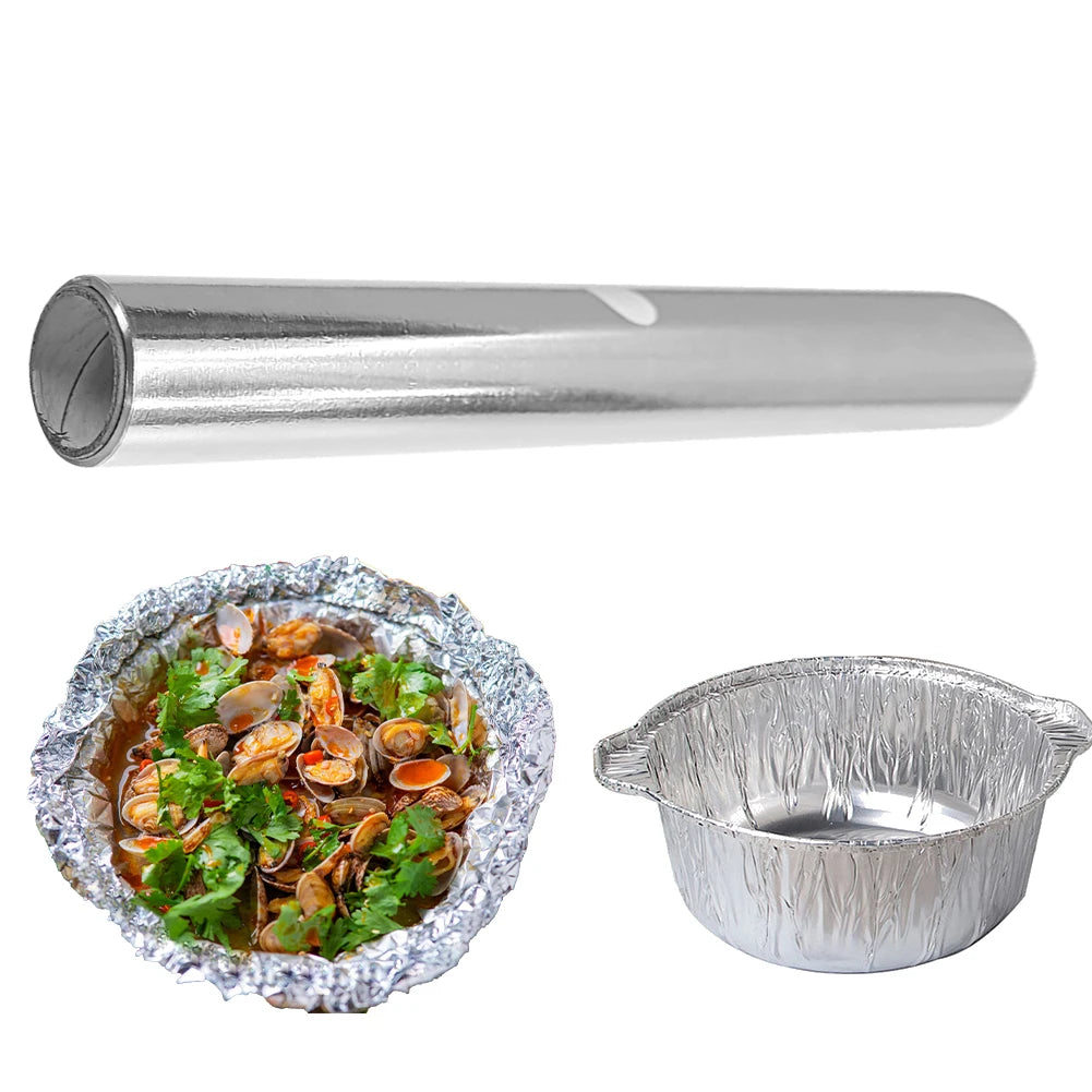 Food Grade Aluminum Foil Roll 12.2in – Baking, Grilling & Wrapping Aluminum Foil Roll Nixie