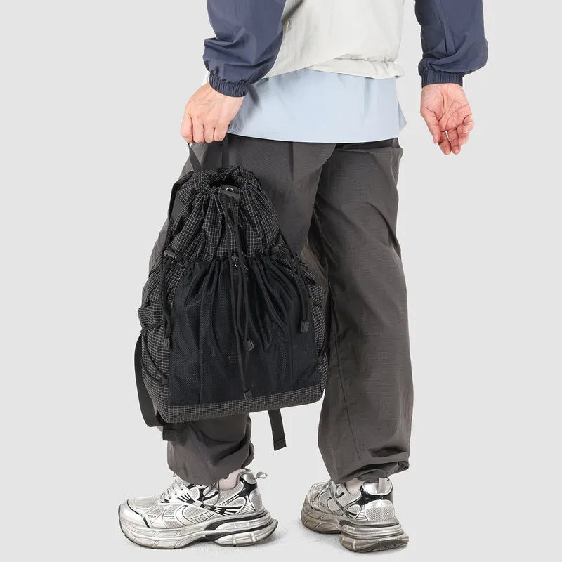 Lightweight Drawstring Backpack – Hiking, Travel & College Drawstring Backpack Nixie