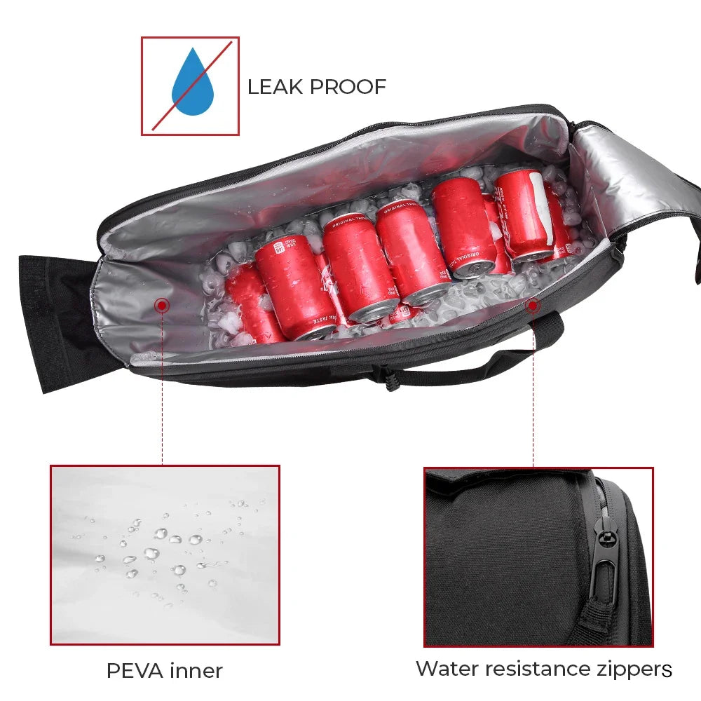 Motorcycle Saddlebag Cooler Bag 22L – Touring Hard Saddle Insert Saddlebag Cooler Insert Nixie