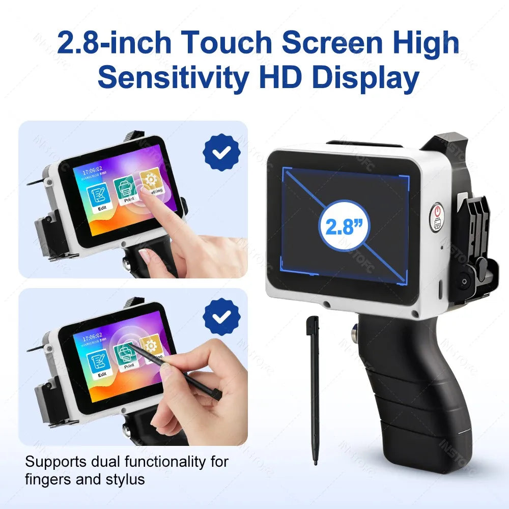 Handheld Inkjet Printer – Date, QR Code & Logo Stamp | INKP010