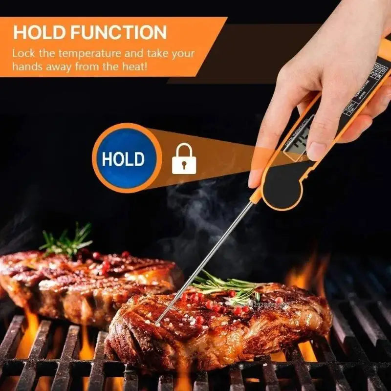 Digital Food Thermometer Probe – Meat BBQ Oven Kitchen Tool