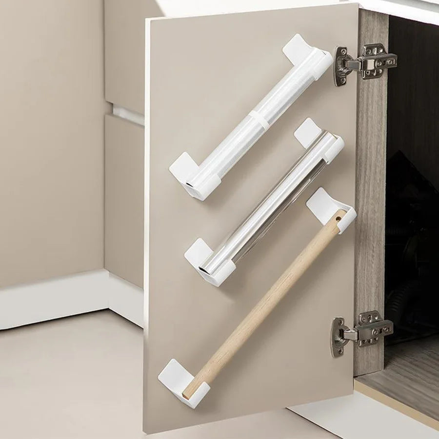 No-Drill Wall Mount Roll Storage Rack – Adjustable Kitchen Organizer Kitchen Roll Storage Rack Nixie