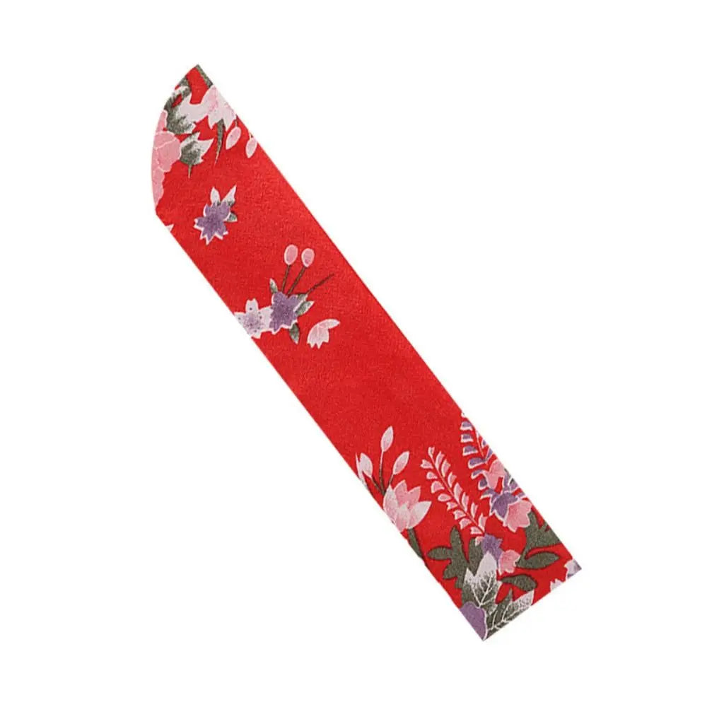 Embroidered Silk Fan Bag – Elegant Folding Hand Fan Pouch Fan Pouch Bag Nixie