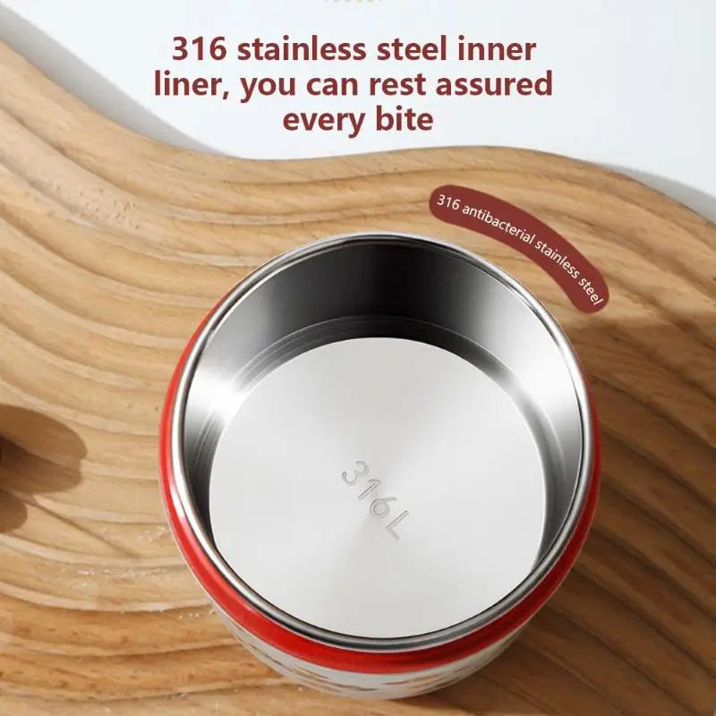 Insulated 304 Stainless Steel Lunch Box with Carry Bag Insulated Lunch Box Nixie