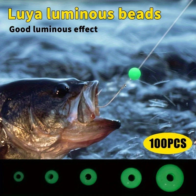 1600pcs Luminous Fishing Float Balls Space Beans 4–10mm Fishing Float Balls Nixie