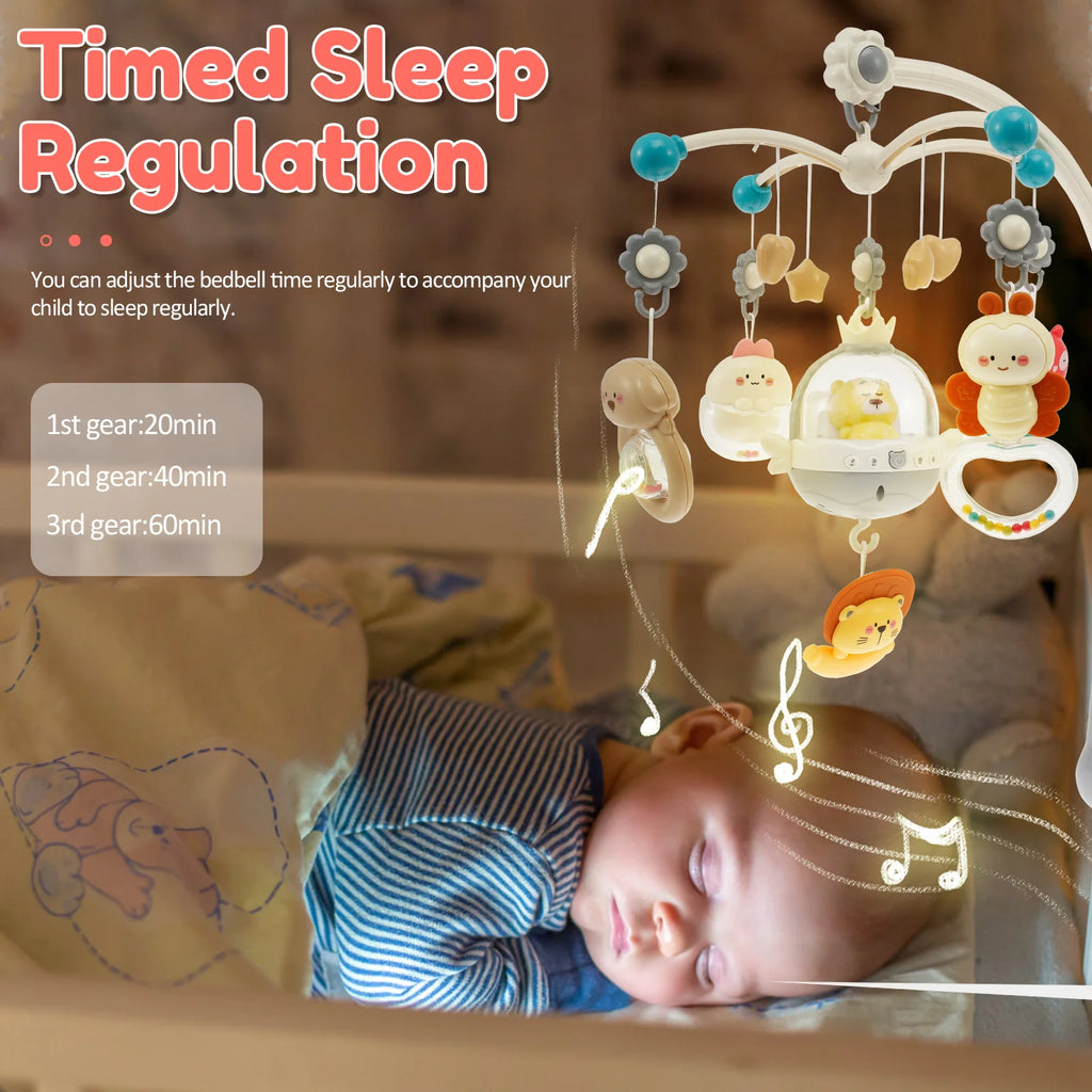 Baby Crib Mobile with Music, Lights & Remote | Nixie