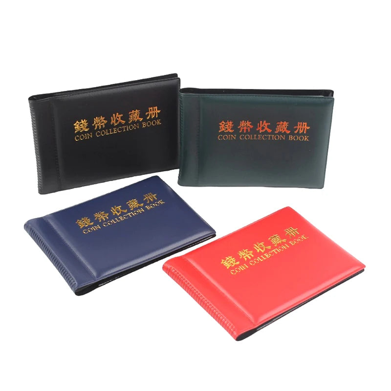 60-Pocket Coin Collector Album – Stamps & Collectibles Organizer Coin Collector Album Nixie