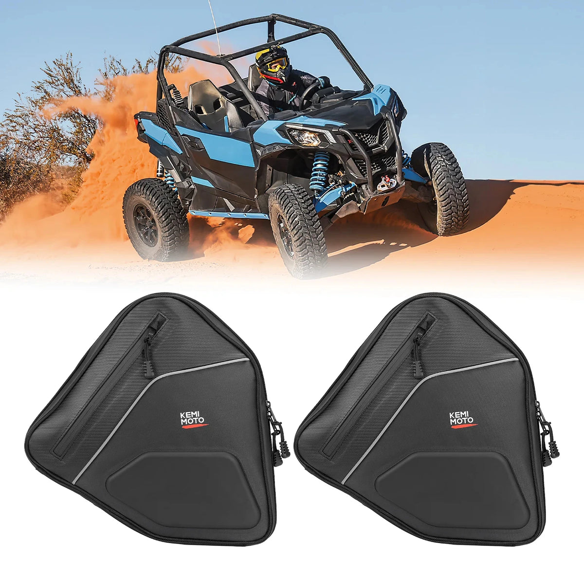 KEMITOUR EVA Door Bags for Can-Am Maverick Sport 2017-2025 UTV Door Storage Bag Nixie Default Title