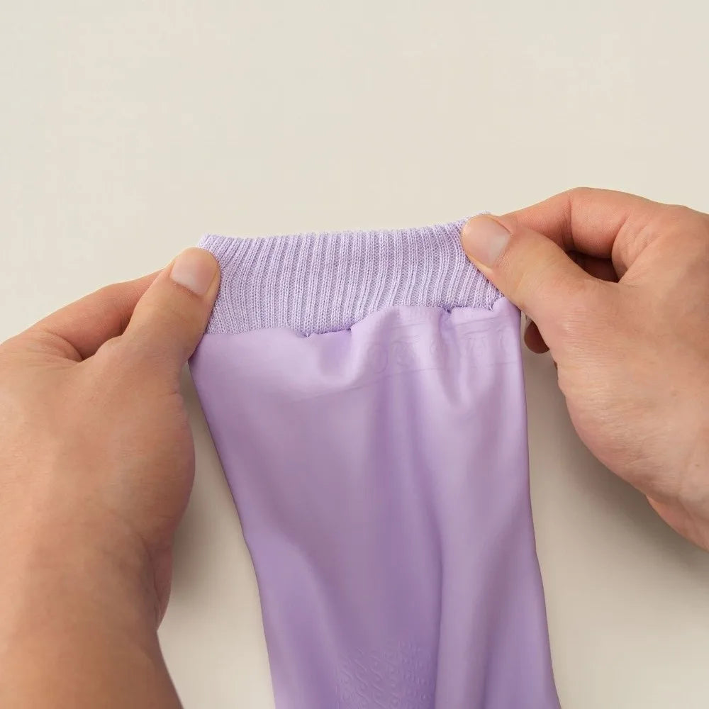 Thickened Rubber Dishwashing Gloves – Waterproof Kitchen Gloves