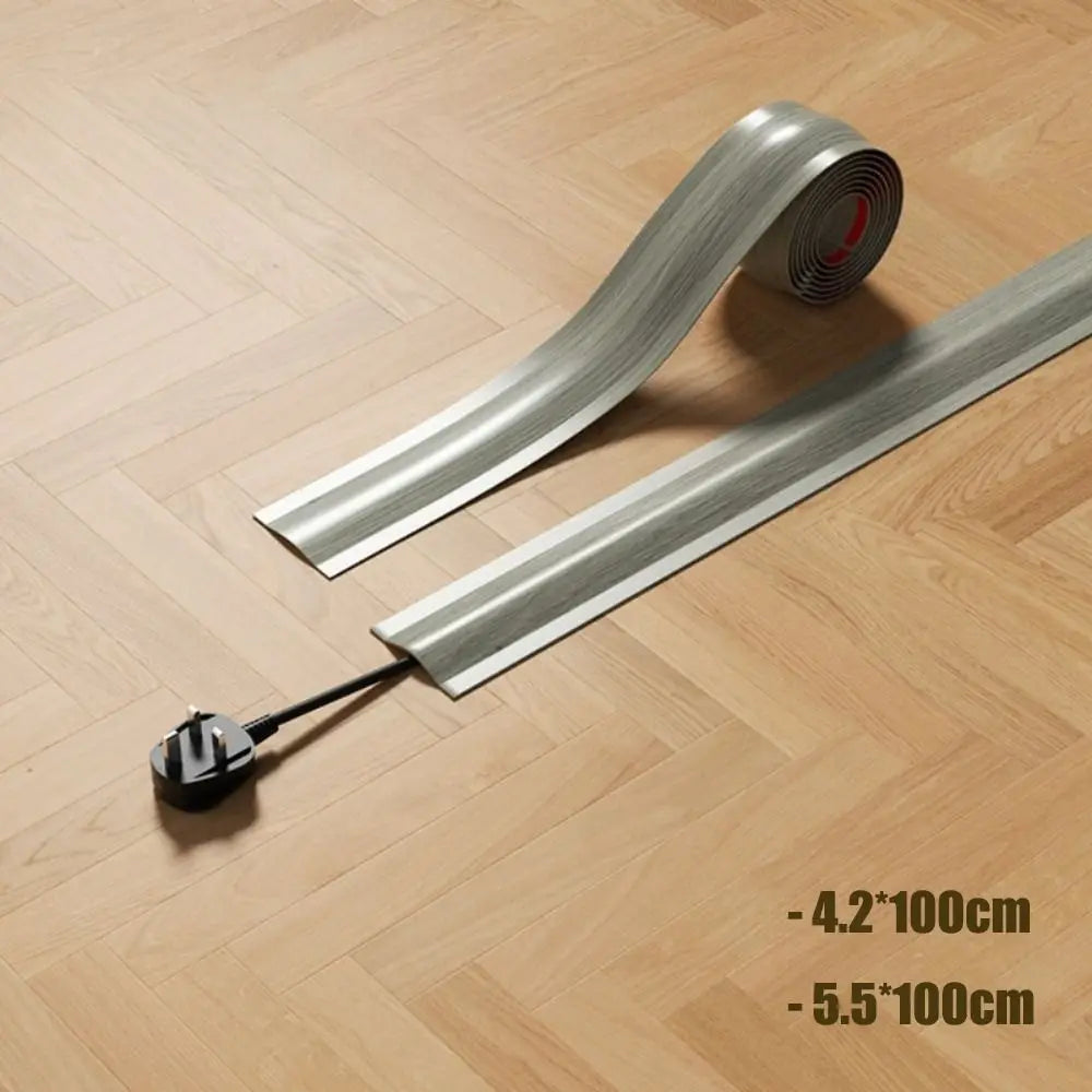 Flexible PVC Floor Cord Cover – Cable Management Wire Protector