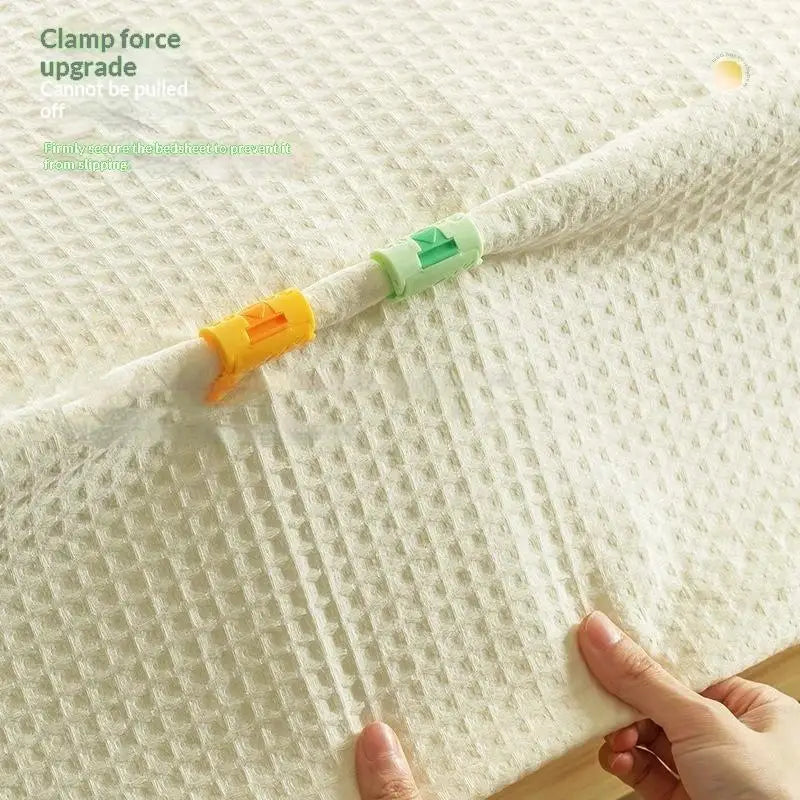 Bed Sheet Clips Slip-Resistant Grippers & Mattress Fasteners