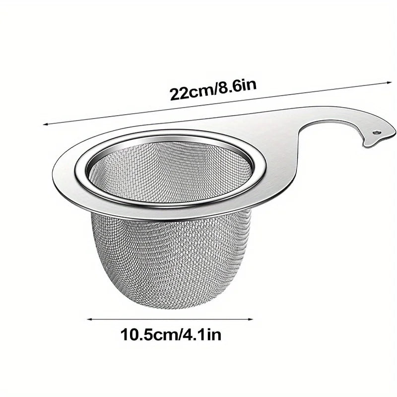 Swan Stainless Steel Sink Strainer Basket & Hanging Colander Sink Strainer Basket Nixie